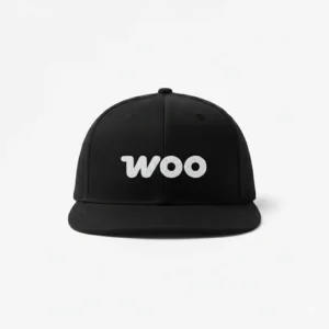 Classic Flat Brim Logo Cap